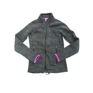 Avalanche Full Zip Womens Sz Small Sweatshirt Thermal Layering